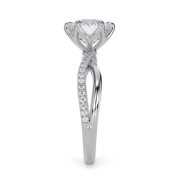 Lucce Fiore Sei Round Diamond