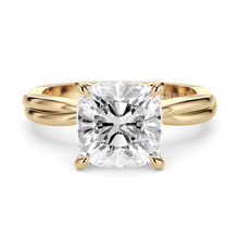 Load image into Gallery viewer, Lucce Fiore Solitaire Cushion Diamond
