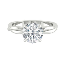 Load image into Gallery viewer, Fiore Solitaire Lab Diamond 1.09ct E VVS1 Id IGI 18K White Gold
