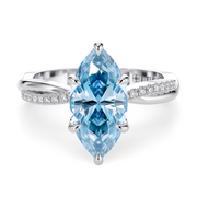 LUCCE FIORE™ Marquise OCEAN™ Blue Diamond