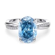 LUCCE FIORE™ Oval OCEAN™ Blue Diamond