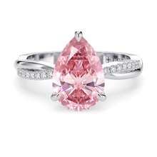 Load image into Gallery viewer, Lucce Fiore Pear Rosé Pink Diamond
