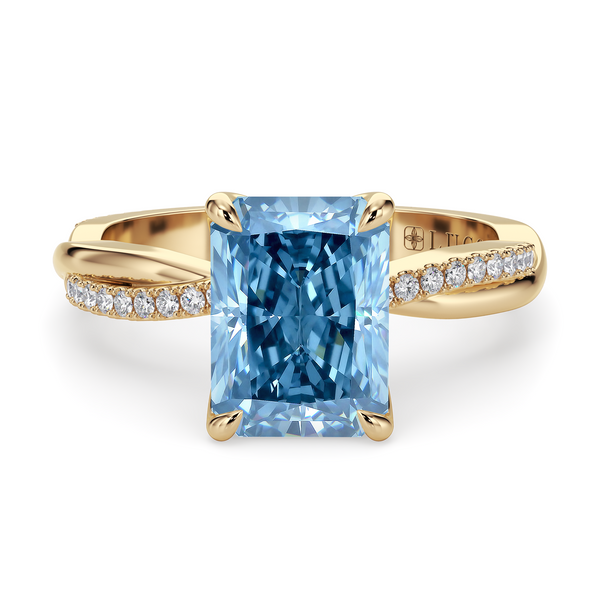 Lucce Fiore Radiant Ocean Blue Diamond