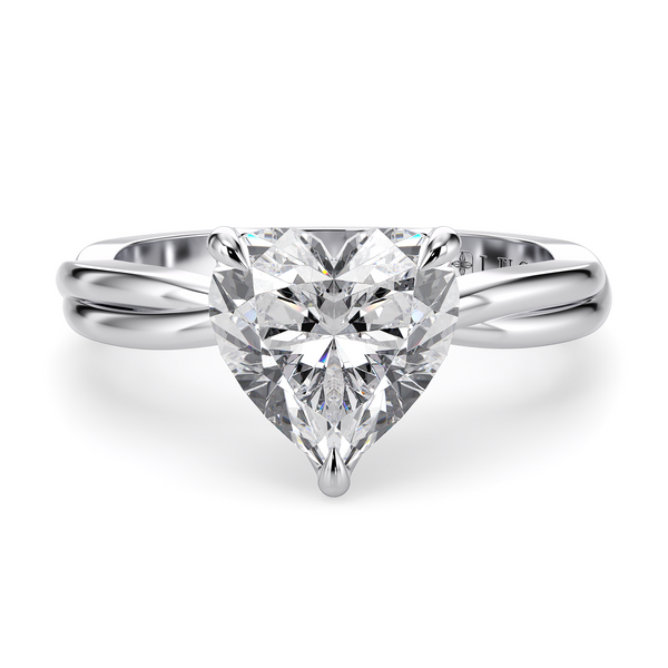 Lucce Fiore Solitaire Heart Diamond