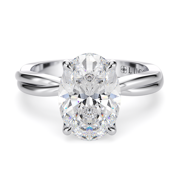 Lucce Fiore Solitaire Oval Diamond