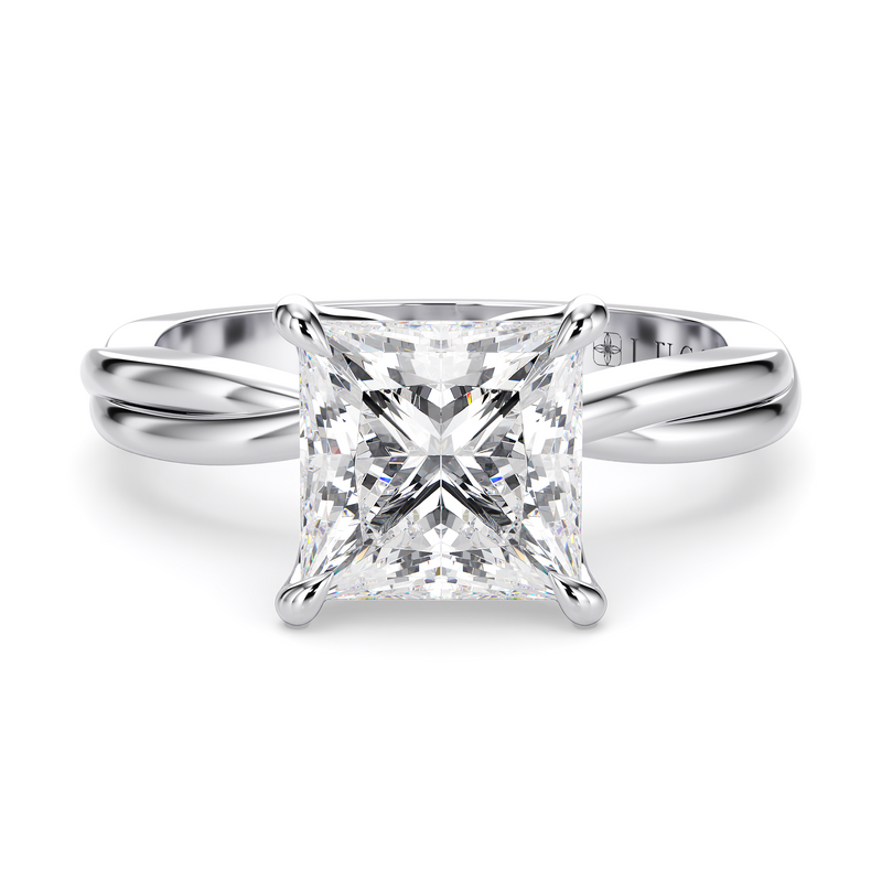 Lucce Fiore Solitaire Princess Diamond