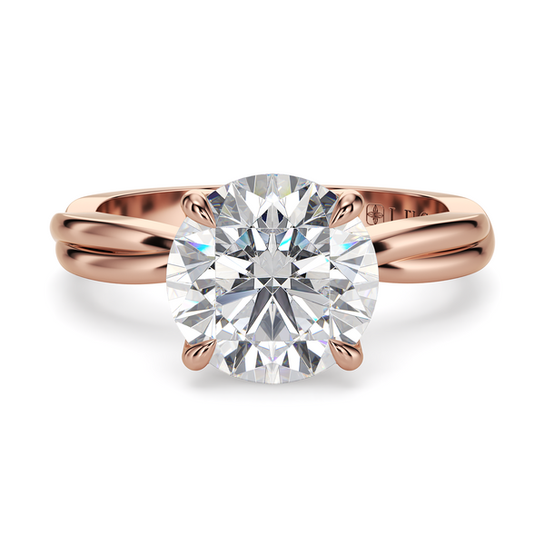 Lucce Fiore Solitaire Round Diamond