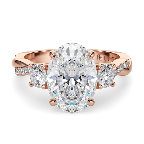 Lucce Fiore Trio Oval Diamond