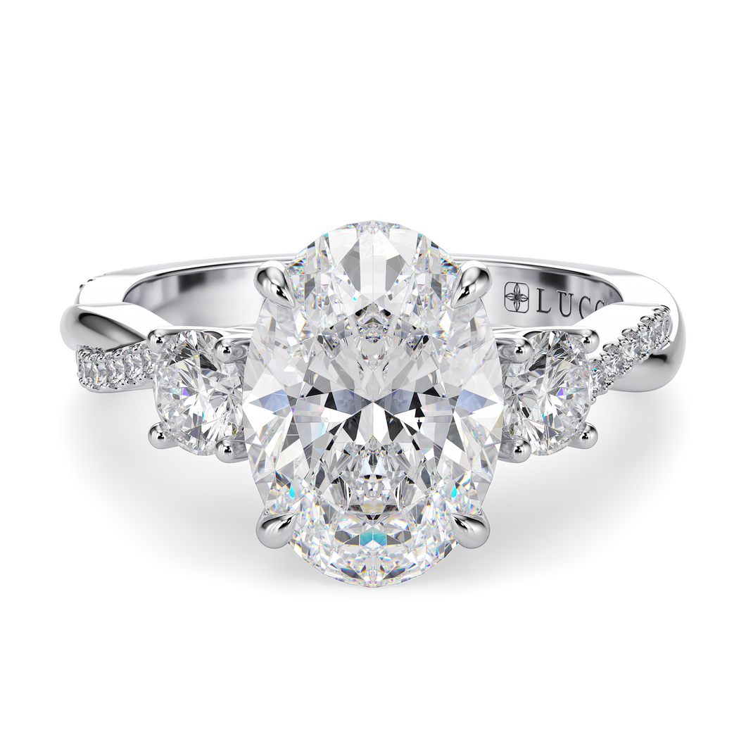 Lucce Fiore Trio Oval Diamond
