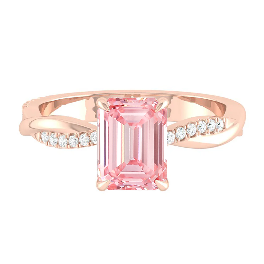 Fiore Emerald Rosé Pink Diamond