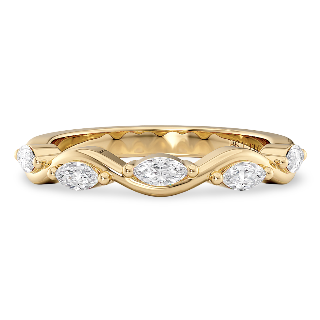 Lucce Constance Infini 0.50CTW Lab Diamond 18K Yellow Gold