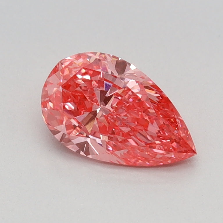 0.56ct PEAR Diamond PINK VS1 VG - IGI 651466926