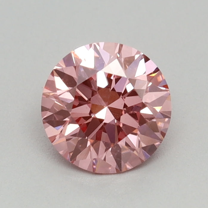 0.40ct ROUND Diamond PINK VS1 EX - IGI 651467134