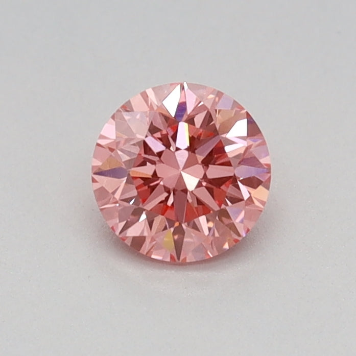 0.30ct ROUND Diamond PINK VVS2 VG - IGI 655425578