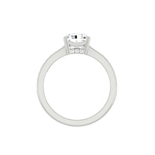 Load image into Gallery viewer, Kaela Pavé Emerald Moissanite
