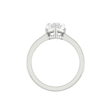 Load image into Gallery viewer, Kaela Pavé Pear Moissanite
