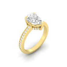 Load image into Gallery viewer, Kaela Pavé Pear Diamond *new*
