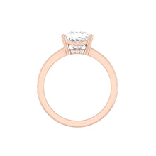 Load image into Gallery viewer, Kaela Pavé Princess Moissanite
