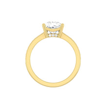 Load image into Gallery viewer, Kaela Pavé Princess Moissanite
