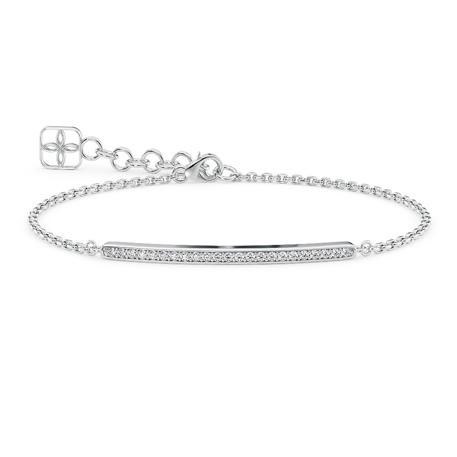 Load image into Gallery viewer, LUCCE KAELA™ Bar Bracelet 0.44ctw FG VS Natural Diamonds Platinum
