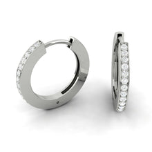 Load image into Gallery viewer, Kaela Eternity Earrings Diamond
