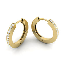 Load image into Gallery viewer, Kaela Eternity Earrings Diamond
