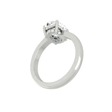 Load image into Gallery viewer, Kaela Oval Lab Diamond 0.75ct D VVS2 Ex IGI 14K White Gold
