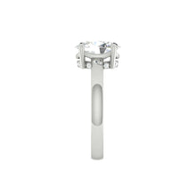 Load image into Gallery viewer, Kaela Oval Lab Diamond 0.75ct D VVS2 Ex IGI 14K White Gold
