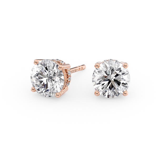 LUCCE KAELA™ Earrings Round Diamond