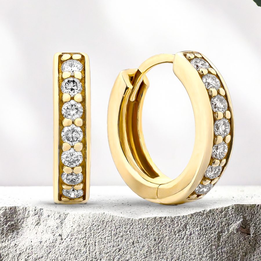 Load image into Gallery viewer, LUCCE KAELA™ Eternity Earrings Diamond
