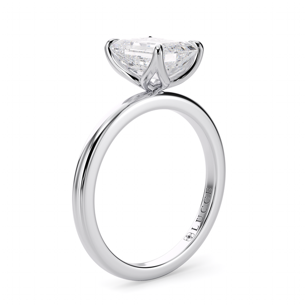 Lucce Lucia Emerald Moissanite