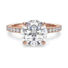 Load image into Gallery viewer, Lucce Lucia Halo Pavé Round Diamond
