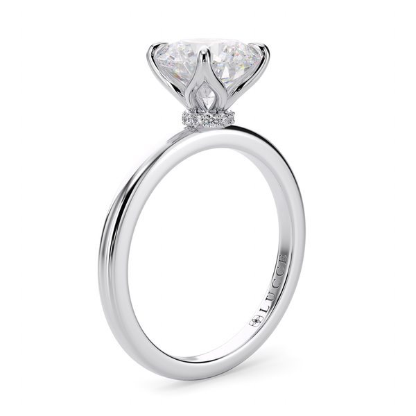 Lucce Lucia Halo Round Diamond