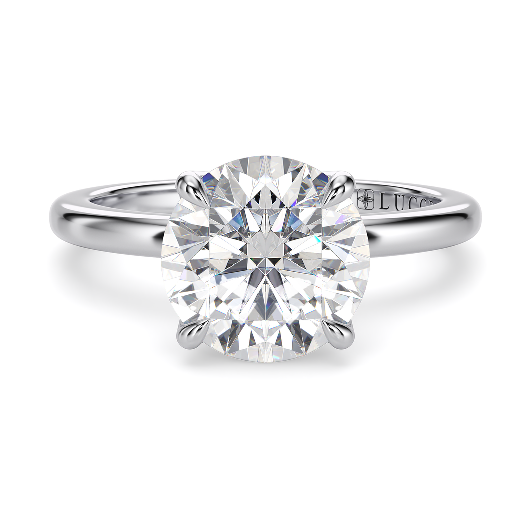 Lucce Lucia Halo Round Diamond