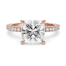 Load image into Gallery viewer, Lucce Lucia Pavé Cushion Diamond
