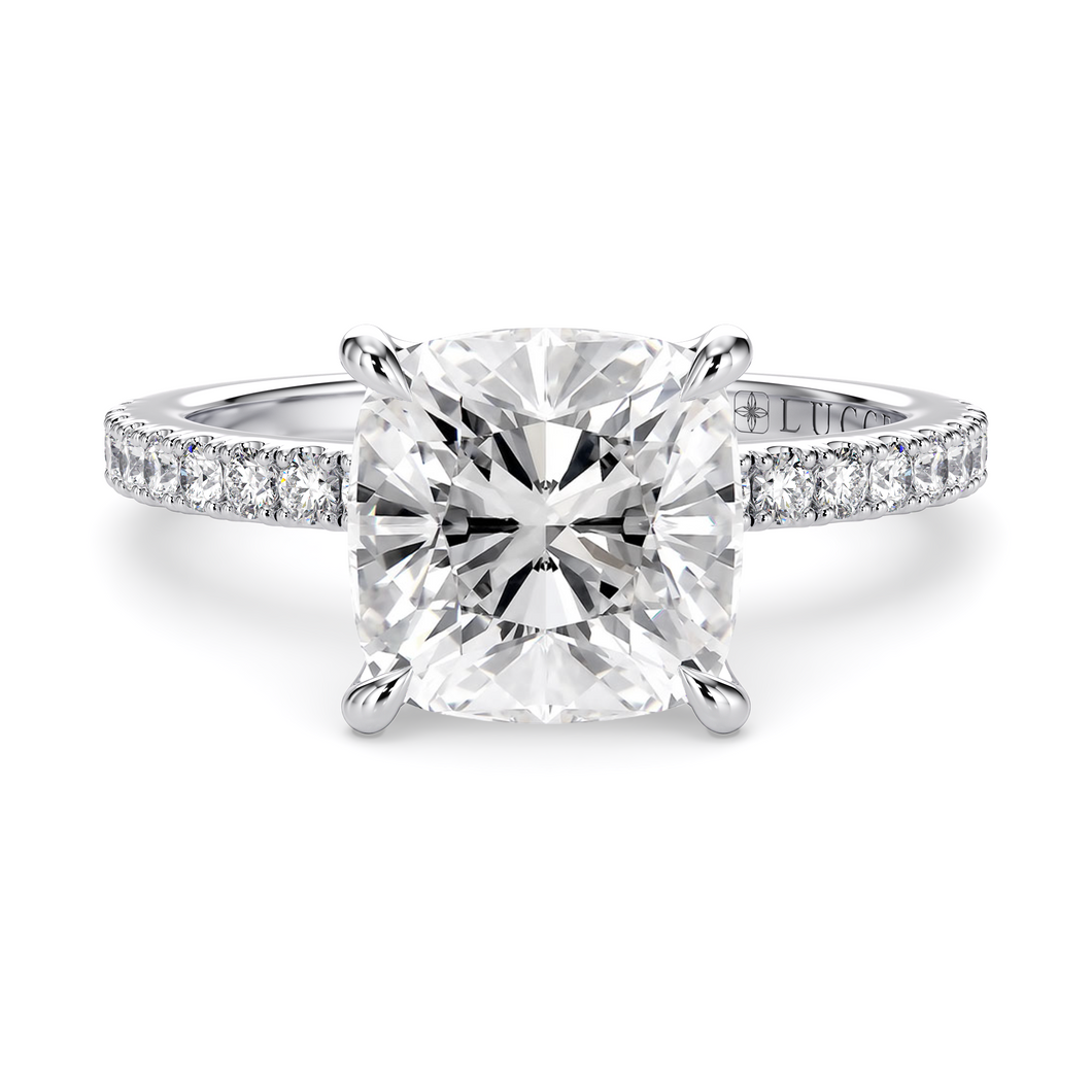 Lucce Lucia Pavé Cushion Diamond