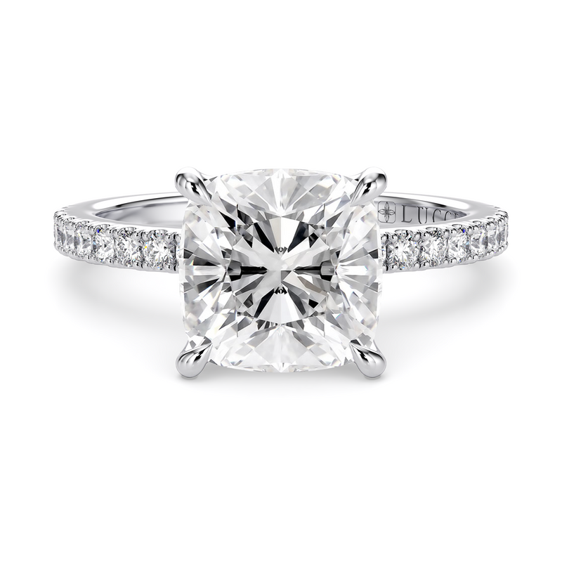 Lucce Lucia Pavé Cushion Diamond