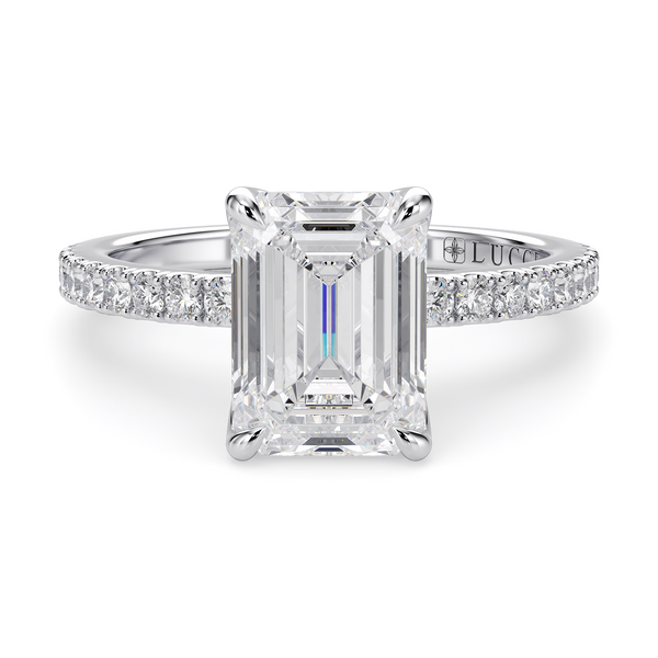 Lucce Lucia Pavé Emerald Diamond