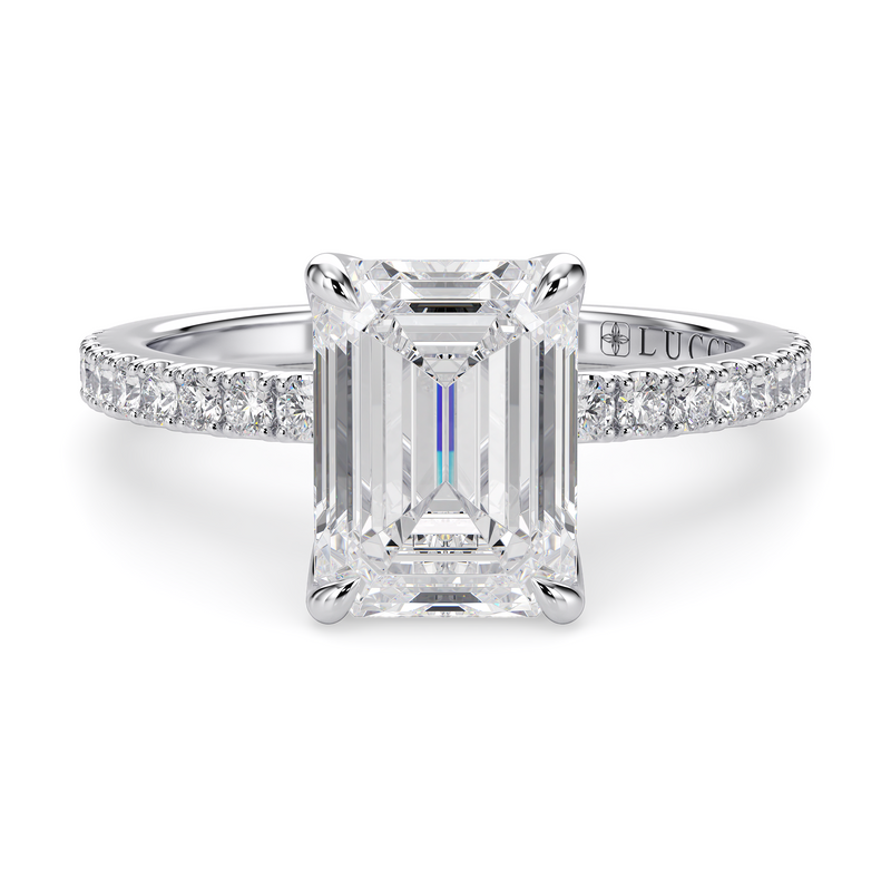 Lucce Lucia Pavé Emerald Diamond