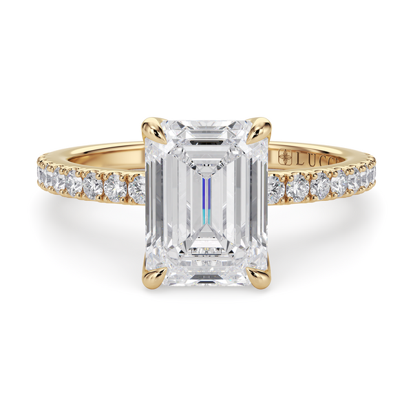 Lucce Lucia Pavé Emerald Diamond