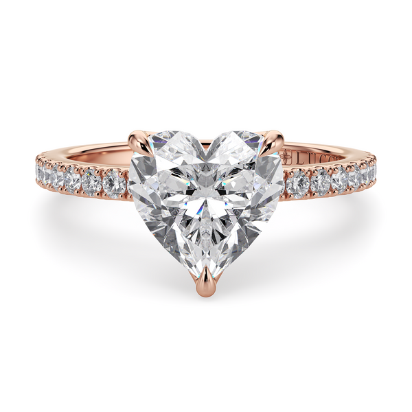 Lucce Lucia Pavé Heart Diamond