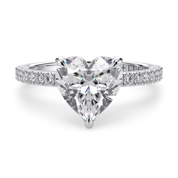 Lucce Lucia Pavé Heart Diamond