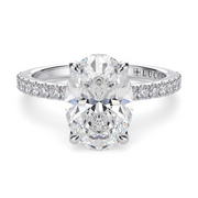 LUCCE LUCIA™ Pavé Oval Diamond