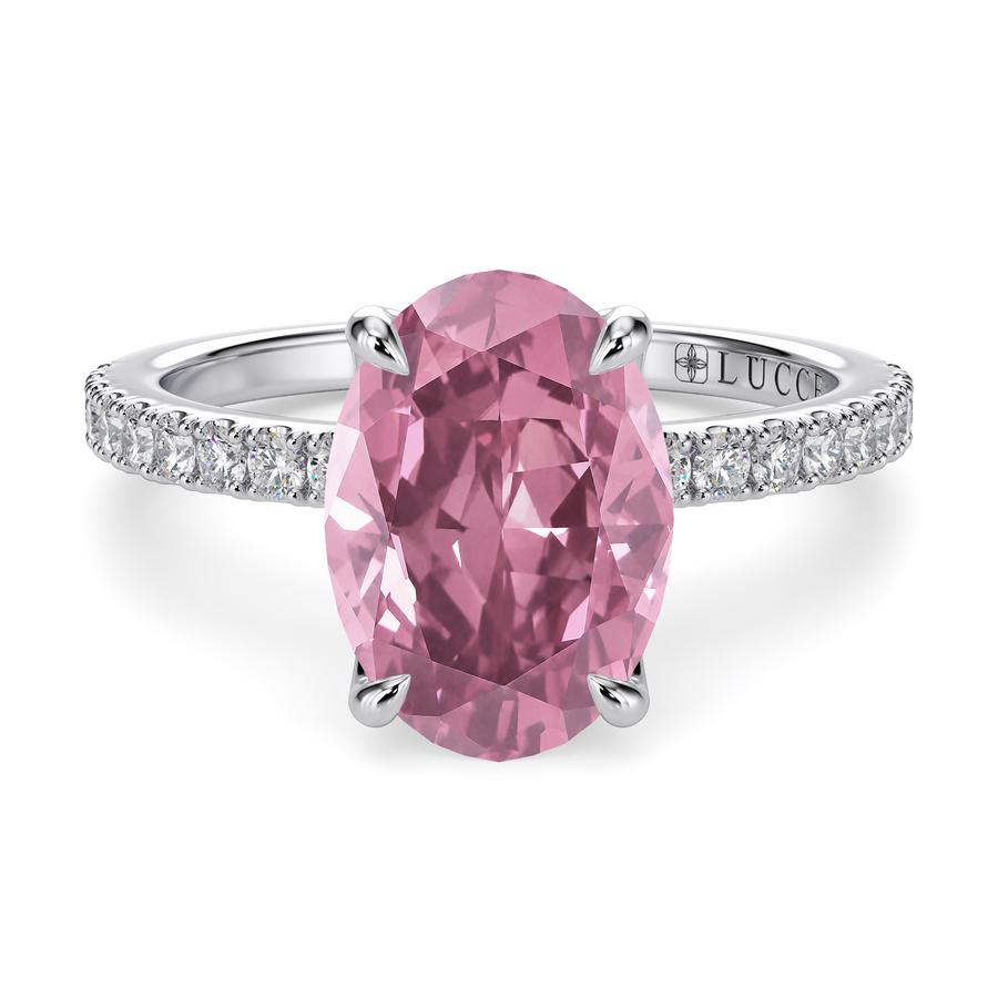 Load image into Gallery viewer, LUCCE LUCIA™ Pavé Oval Gemstone
