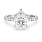 LUCCE LUCIA™ Pavé Pear Gemstone