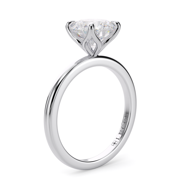 Lucce Lucia 4-Prong Round Diamond