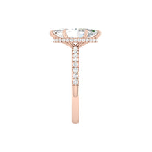 Load image into Gallery viewer, Madelyne Pave Marquise Moissanite
