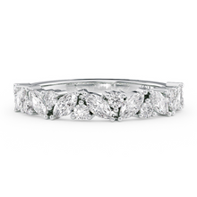 Load image into Gallery viewer, LUCCE MARCHESA™ Reale Half Eternity 0.75ctw Lab Diamond 14k White Gold

