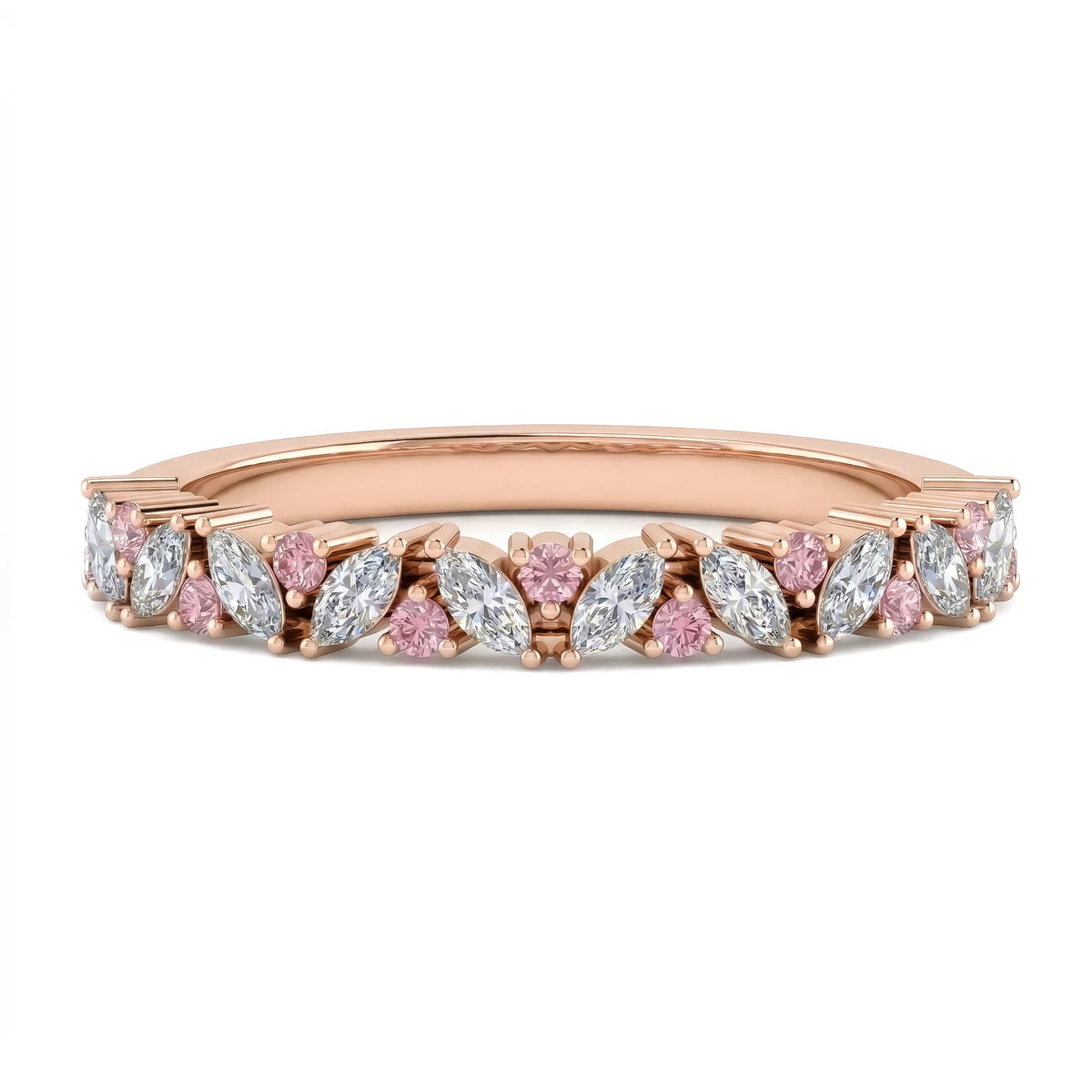 Load image into Gallery viewer, LUCCE MARCHESA™ Reale ROSÉ™ 0.41ctw Lab Diamond 14K Rose Gold
