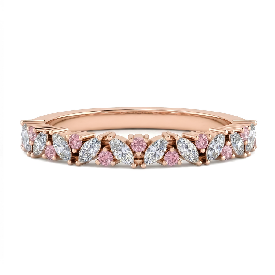 Load image into Gallery viewer, LUCCE MARCHESA™ Reale ROSÉ™ 0.41ctw Lab Diamond 14K Rose Gold
